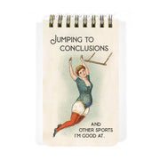 Jumping To Conclusions Spiral Memo Notepad - Just Fabulous Palm Springs