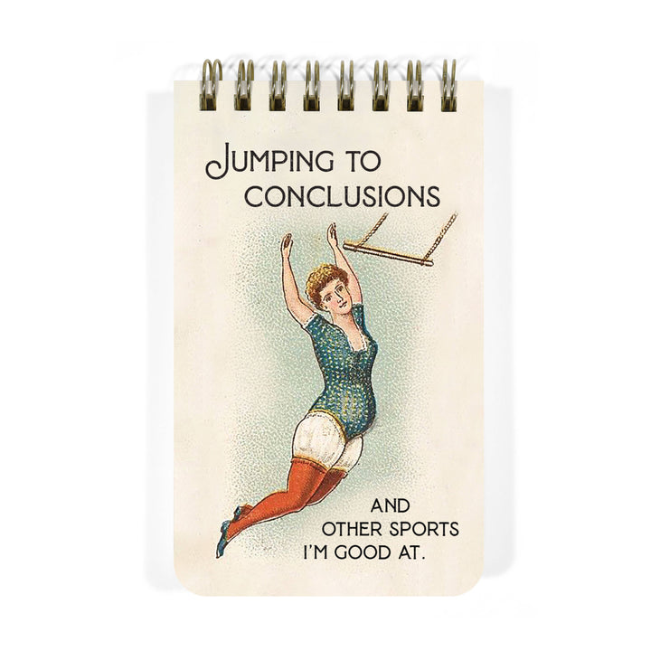 Jumping To Conclusions Spiral Memo Notepad - Just Fabulous Palm Springs