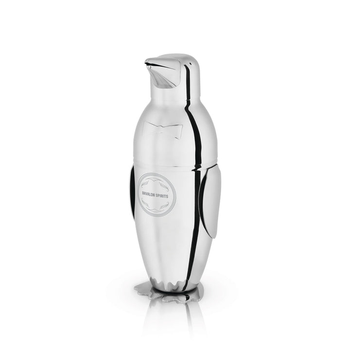 Irving Penguin Cocktail Shaker In Stainless Steel