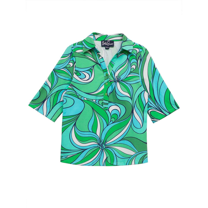 Kimmy Top Del Mar Seafoam - Just Fabulous Palm Springs