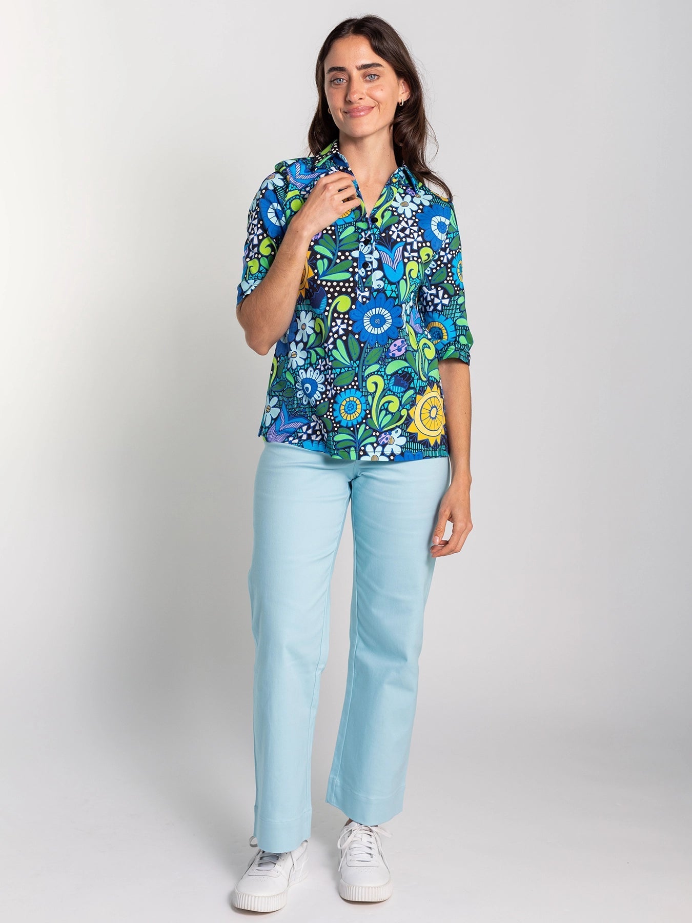 Kimmy Top Sunshine Blue