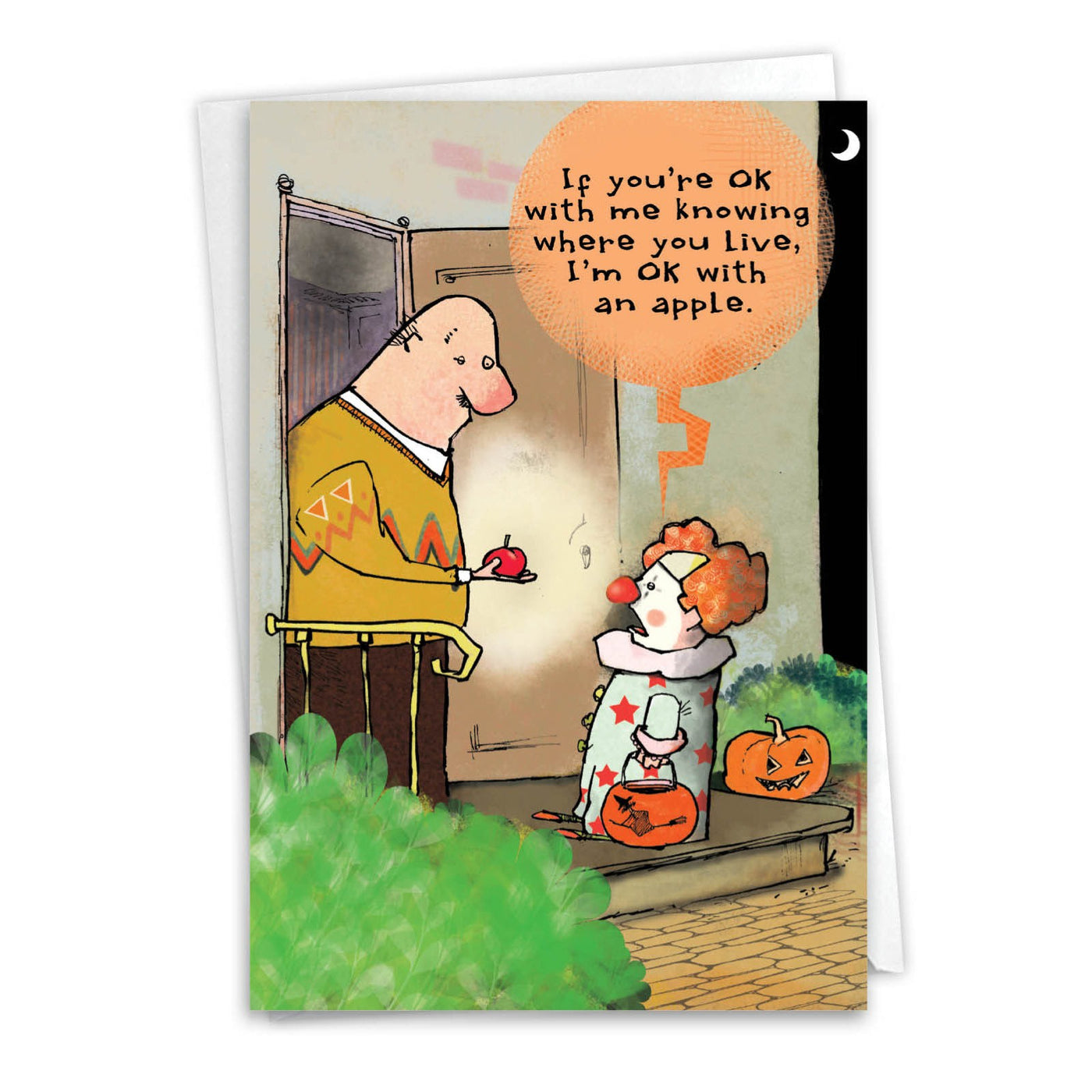 Know Where You Live Halloween Card