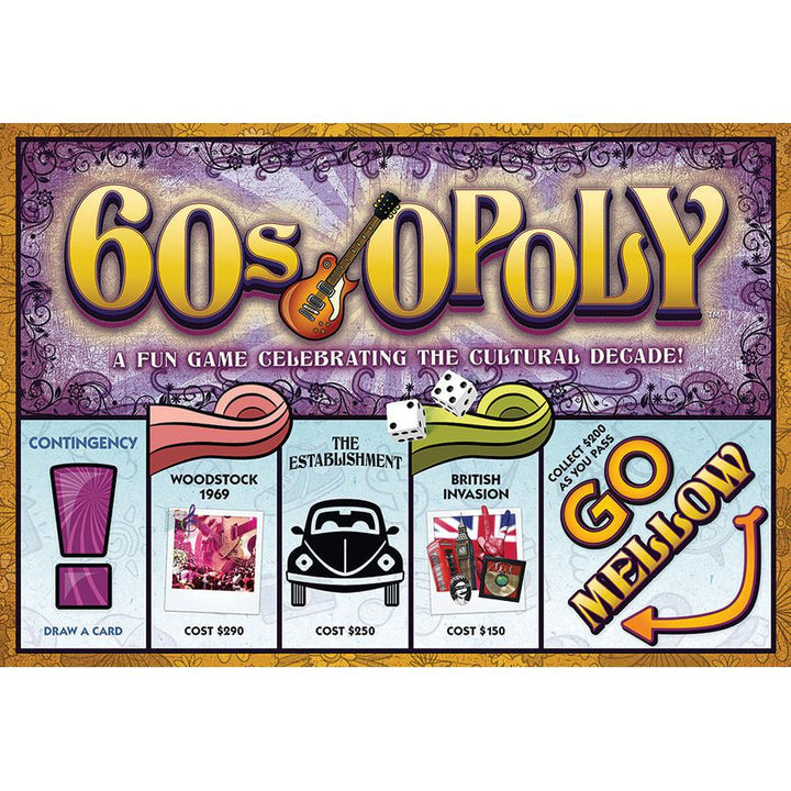 60s-Opoly Board Game