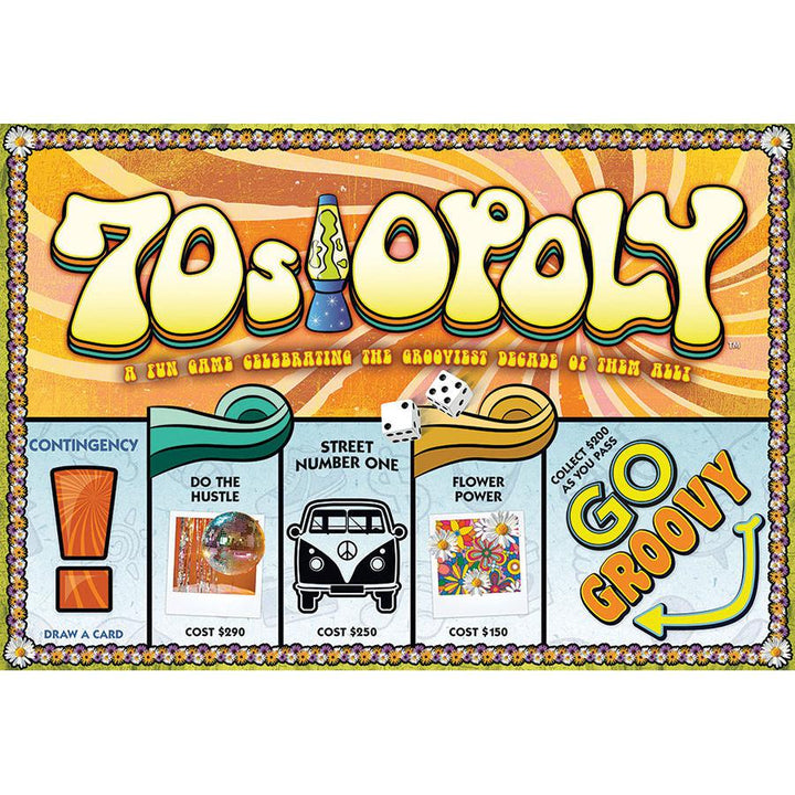 70s-Opoly Board Game