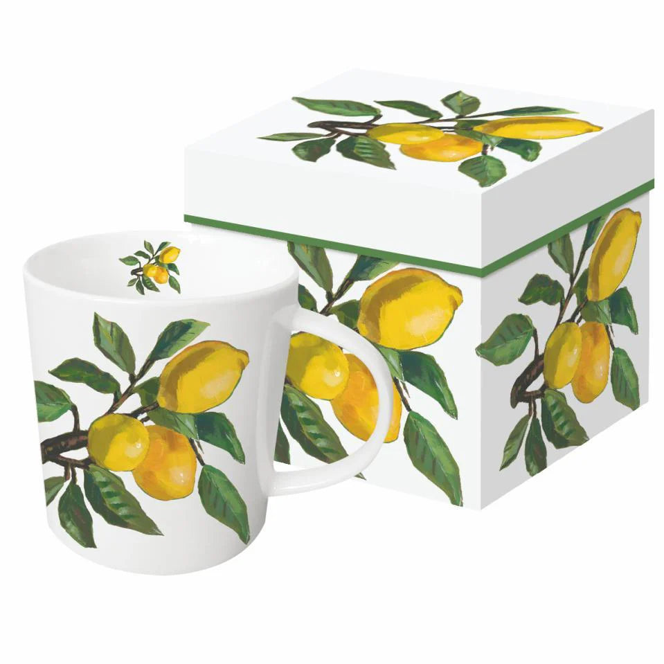 Lemon Musee Mug - Gift Boxed