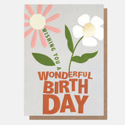 Plants Birthday Card