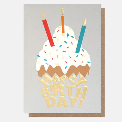 Cupcake Birthday Card