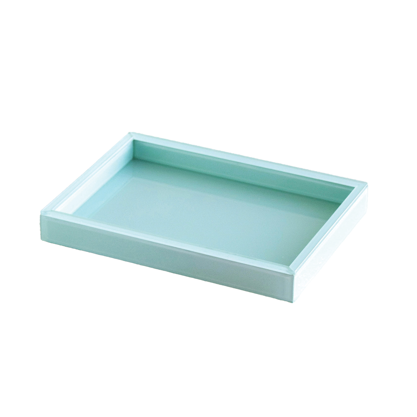 Glass Tray - Turquoise