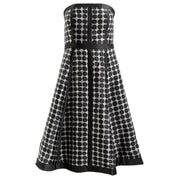 Lila Dress Black Dots
