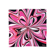 Lillian Silk Twill Scarf - Pinwheel Pink - Just Fabulous Palm Springs