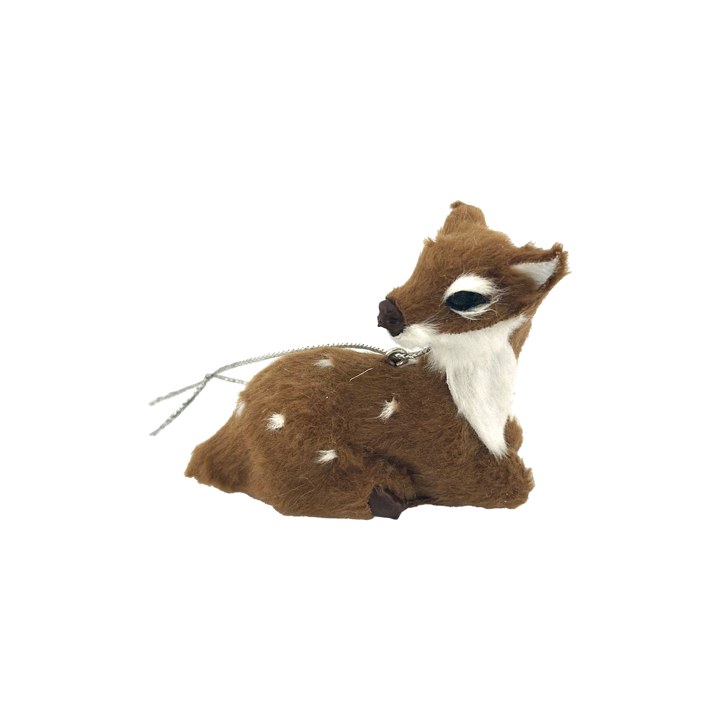 Plush Baby Deer Ornaments - Looking Back