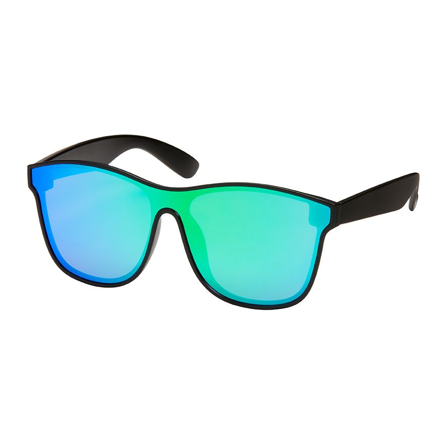 Shields Collection - Flat Mirror Lens Sunglasses