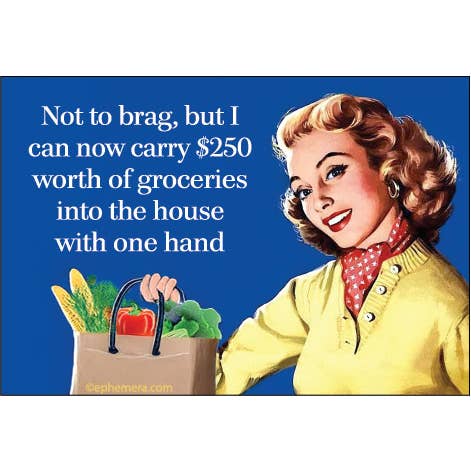 Magnet: Not To Brag, But I Can Now Carry $250 Worth of…