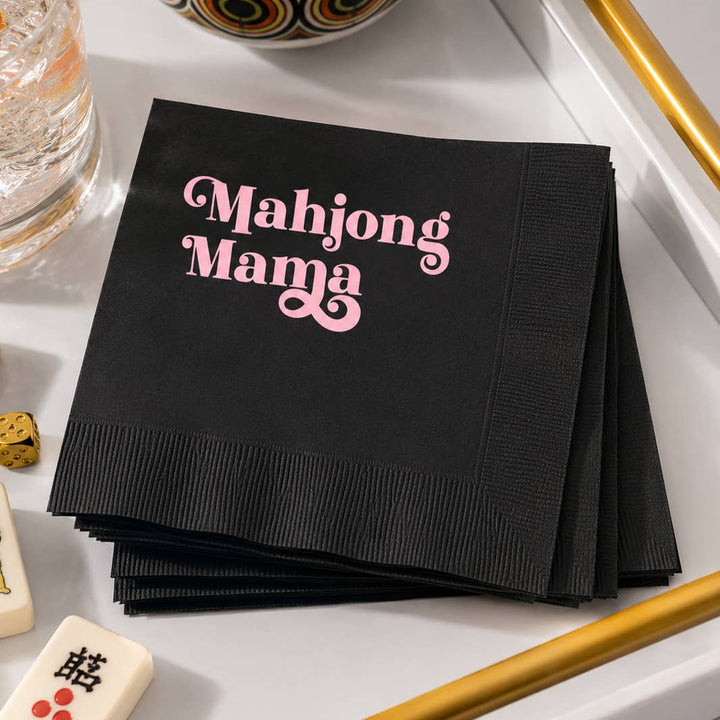 Mahjong Mama Cocktail Napkins
