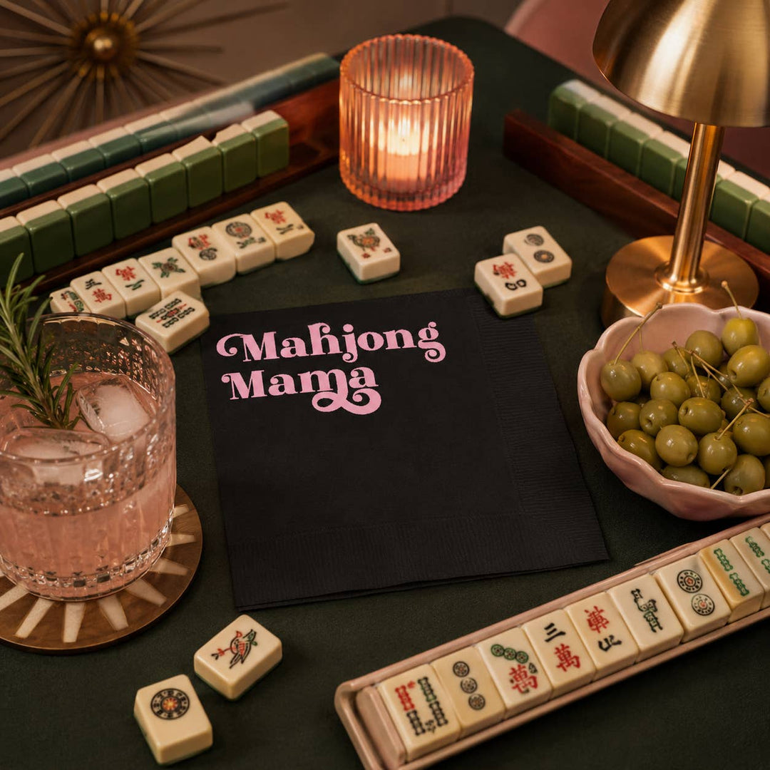 Mahjong Mama Cocktail Napkins