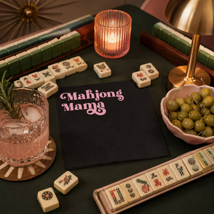 Mahjong Mama Cocktail Napkins