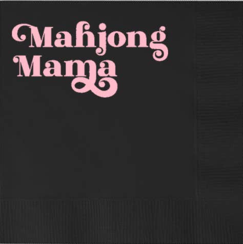 Mahjong Mama Cocktail Napkins