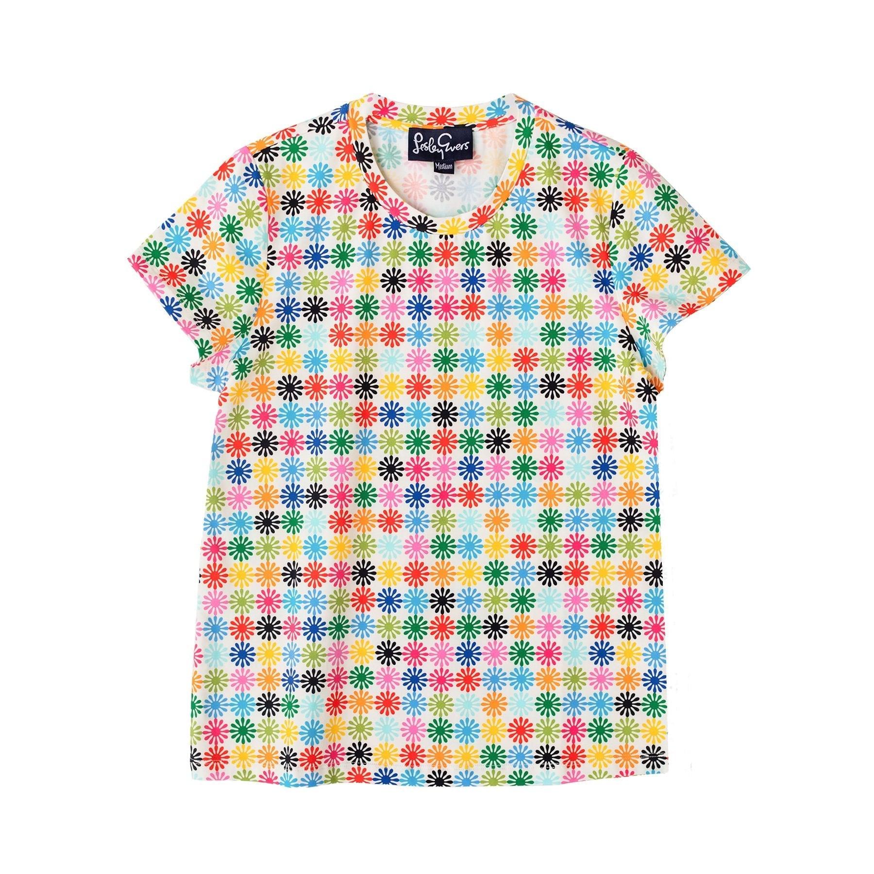 Maisie Cotton Tee Spritz Multi