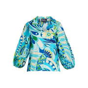 Maren Blouse Shakalaka Blue