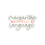 Margarita Love Language Sticker