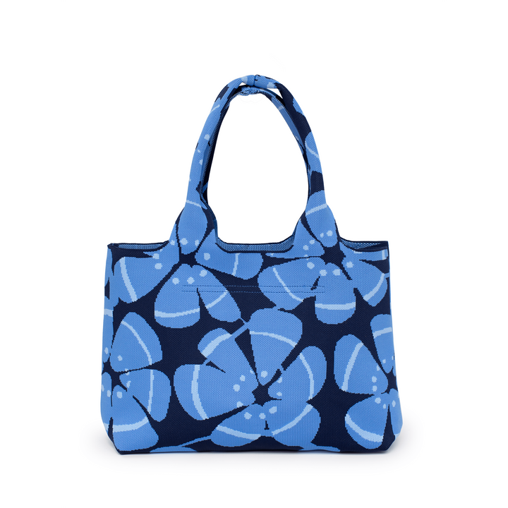 Margo Tote Bag - Flower Blue