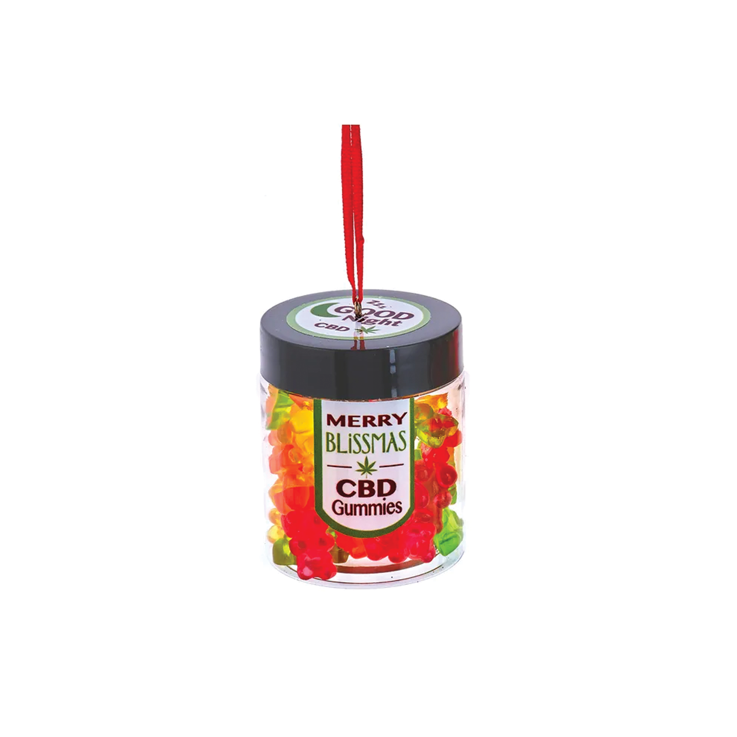 Gummies Jar Ornament - Merry Blissmass