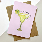Margaritas Birthday Card