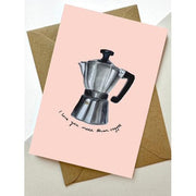 More Coffee Love Greeting Card