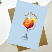 Aperol Birthday Card