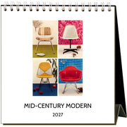 2027 Mid-Century Modern Easel Desk Calendar - Just Fabulous Palm Springs