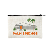 Orange Door Modern House Palm Springs Mini Zipper Pouch