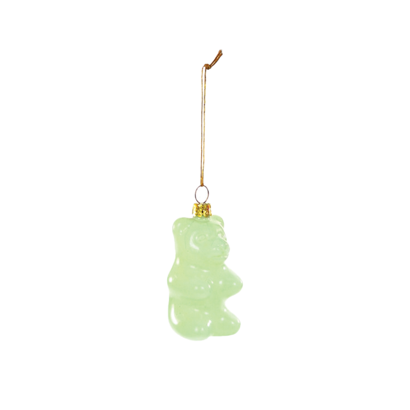 Jumbo Gummy Bear Ornament - Mint