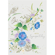 Morning Glory Sympathy Card