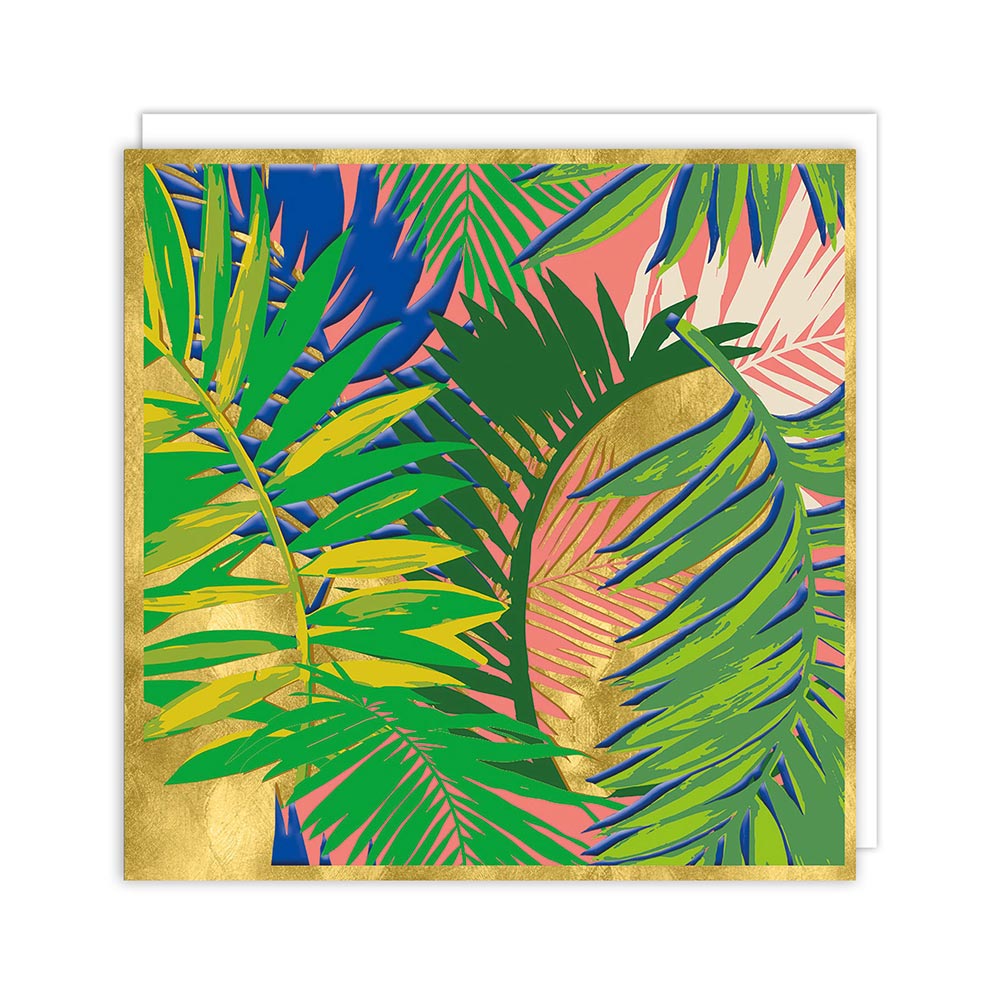 Jungle Palm Greeting Card