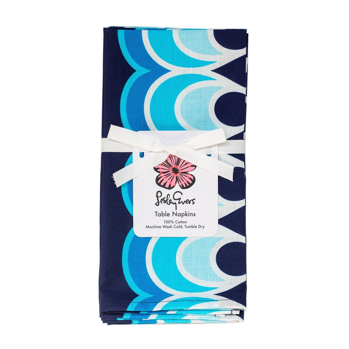 Rio Blue Napkins - Set Of 4