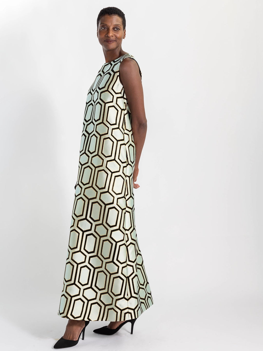 Natasha Dress Pavilion Mint - Just Fabulous Palm Springs