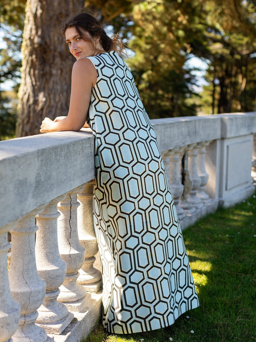 Natasha Dress Pavilion Mint - Just Fabulous Palm Springs