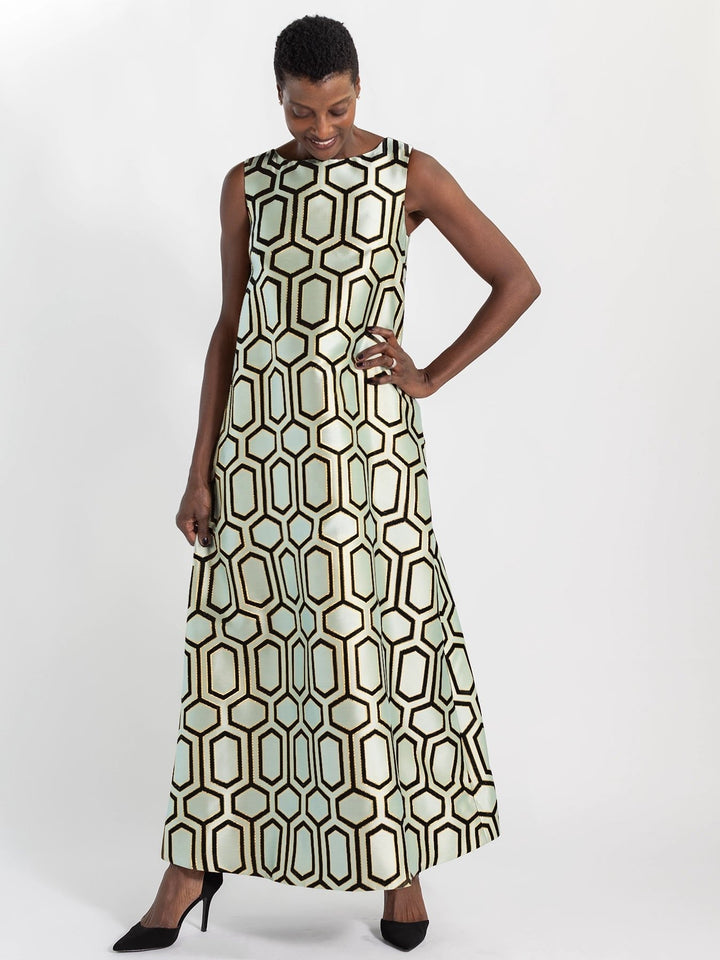 Natasha Dress Pavilion Mint - Just Fabulous Palm Springs