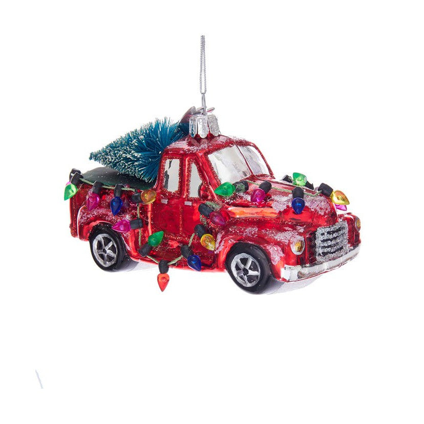 Truck With Tree Ornament