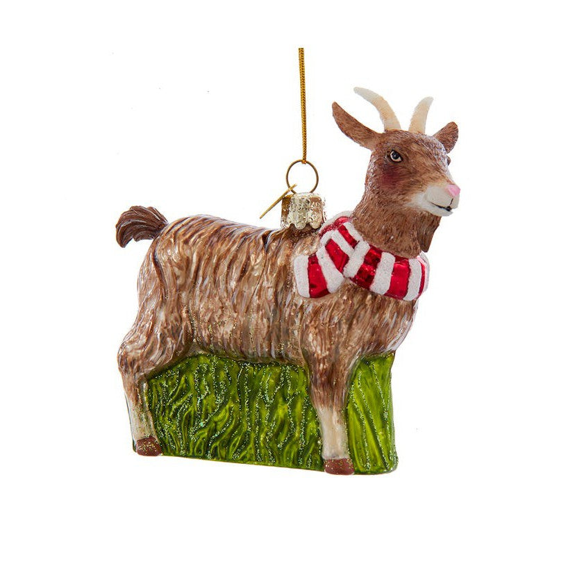 Holiday Goat Ornament