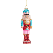 Neon Nutcracker Ornament - Red Boots