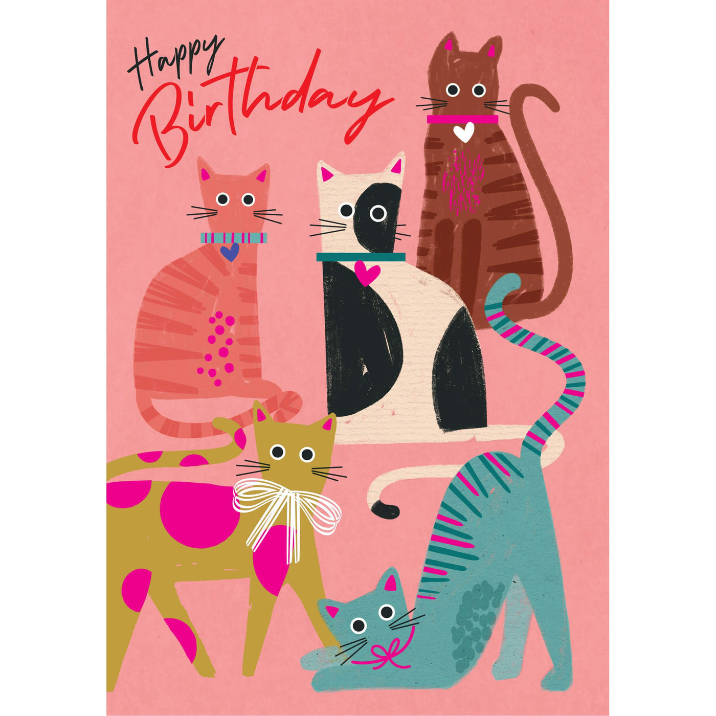 Party Cats Birthday Card