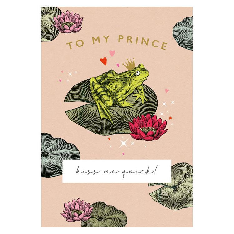Kiss Me Quick! Greeting Card