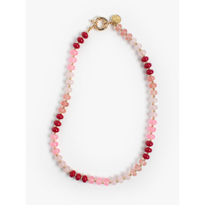 Opaline Stone Necklace - Azalea