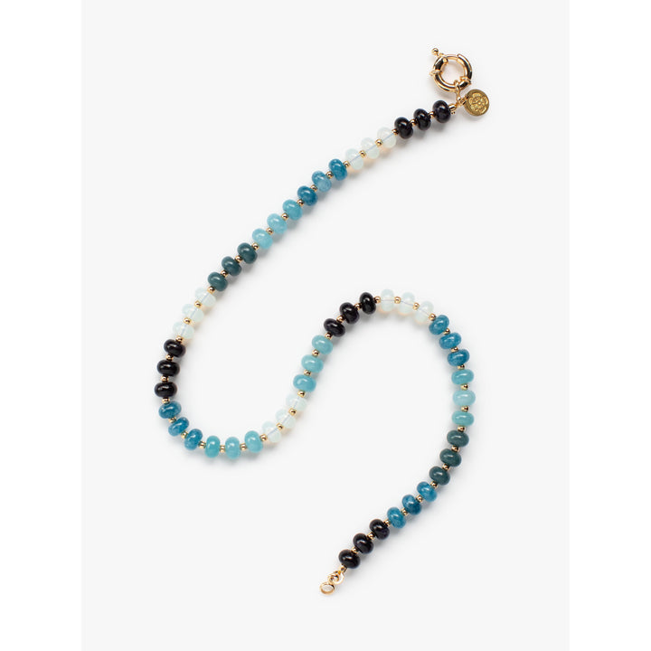 Opaline Stone Necklace - Bluebell