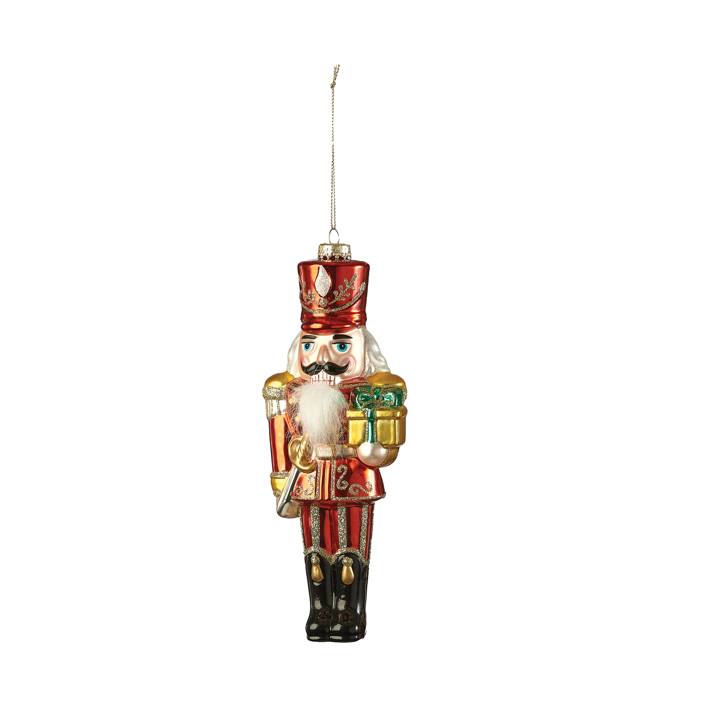 Nutcracker Ornament - Orange