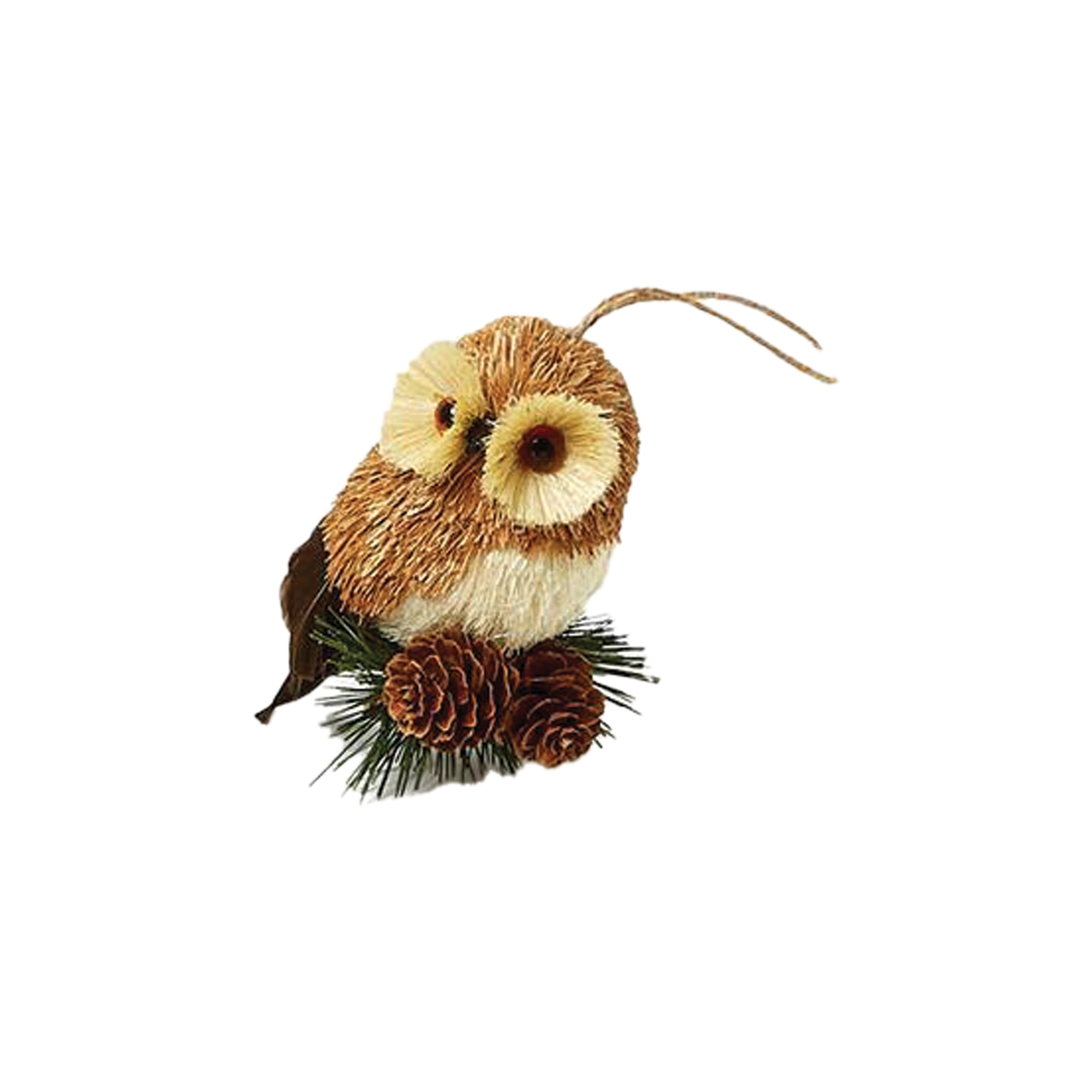 Woodland Handcrafted Animal Ornament - Owl