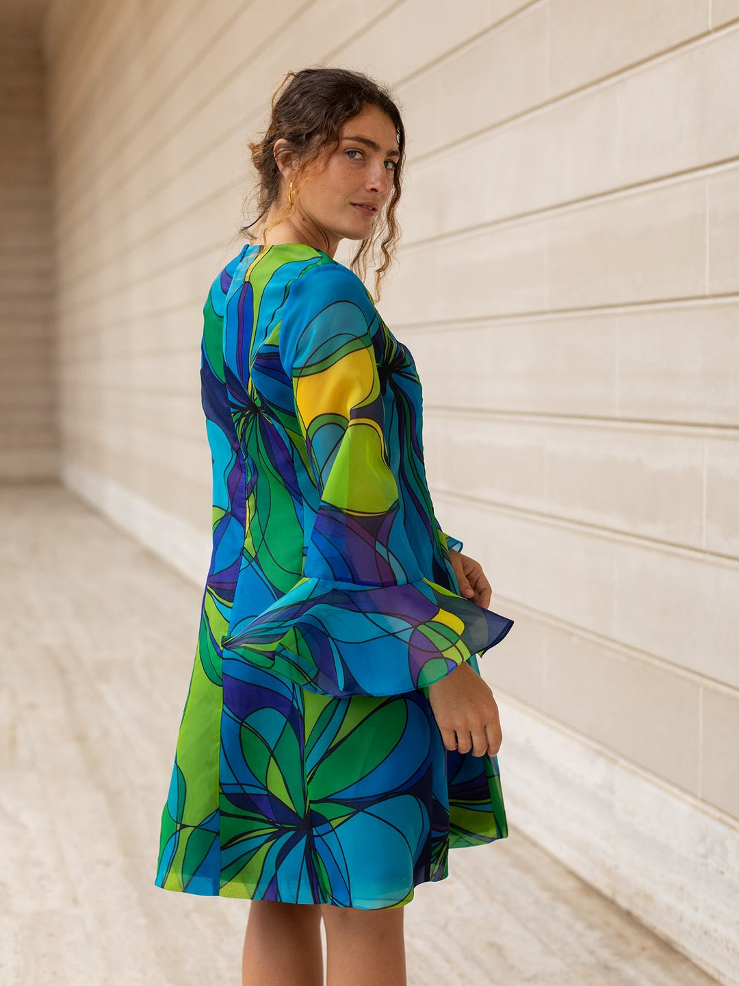 Paloma Dress Coronado Blue