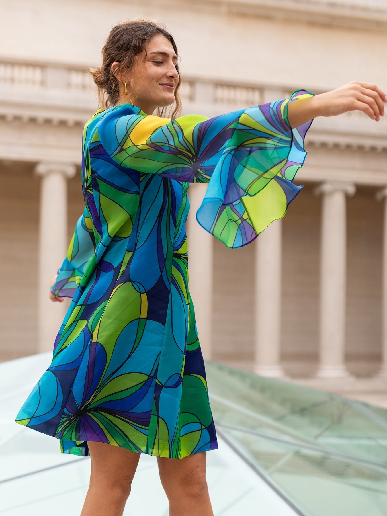 Paloma Dress Coronado Blue