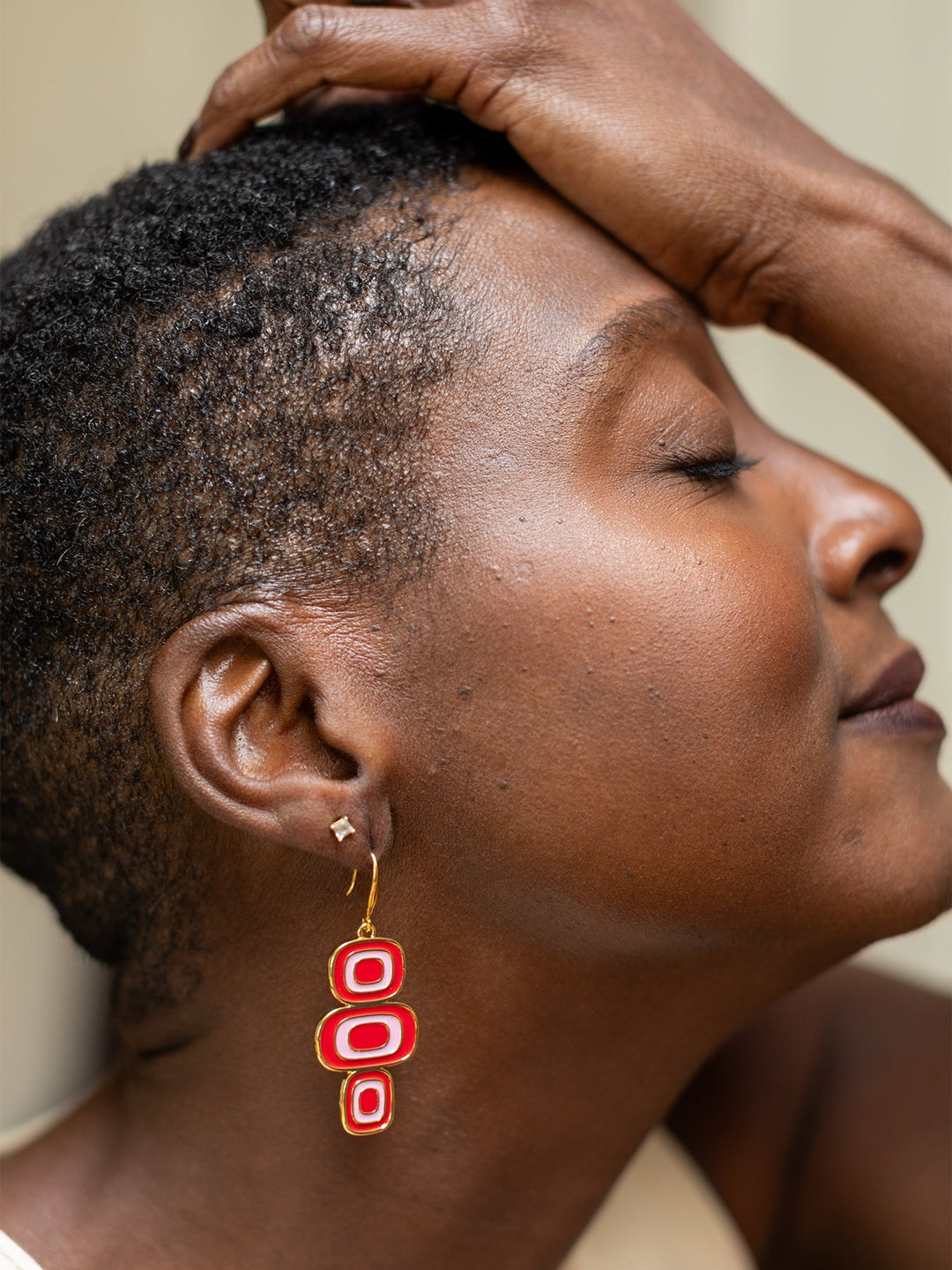 Pebble Earrings - Blooms